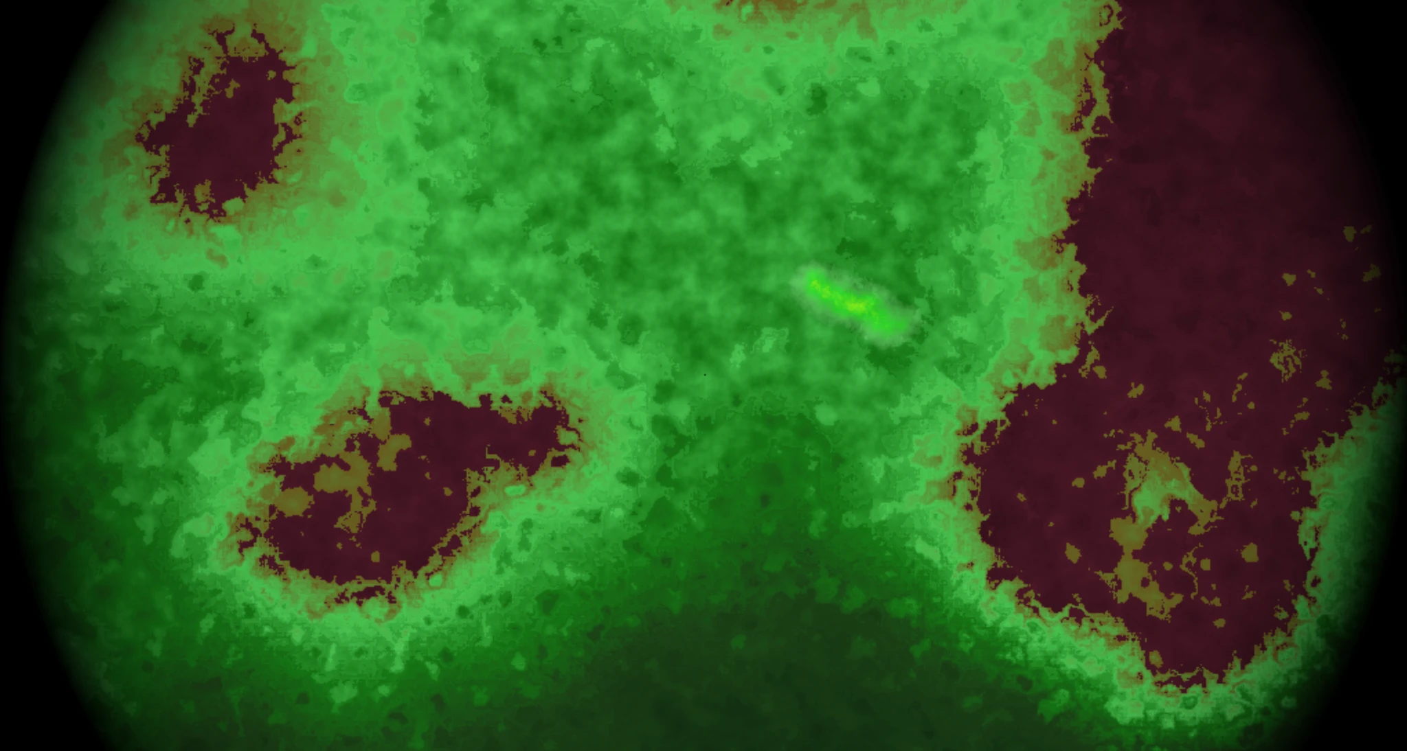Ingame environment of Sonar & Silence game map